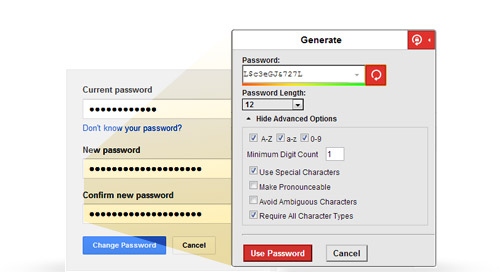 lastpass features strong password