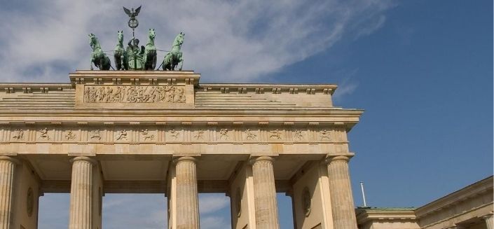 Bandenburg Gate in Berlin, Germany